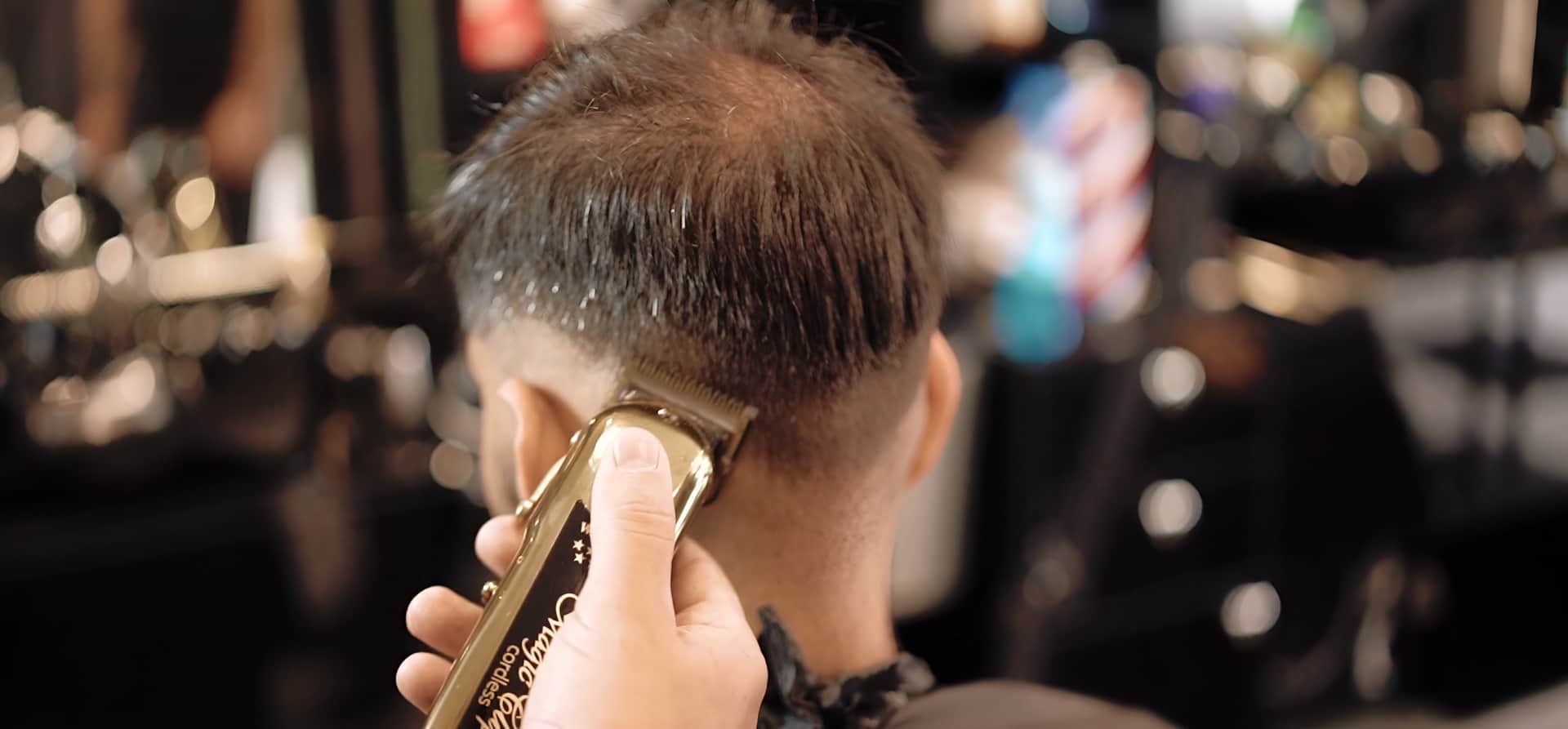 Harry.M barbering class practical session